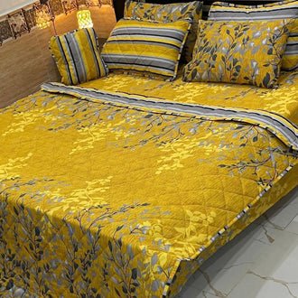 7PC Printed Comforter Set – Premium Cotton Mix #4/18
