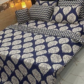 7PC Printed Comforter Set – Premium Cotton Mix #2/18