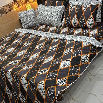 7PC Printed Comforter Set – Premium Cotton Mix #9/18
