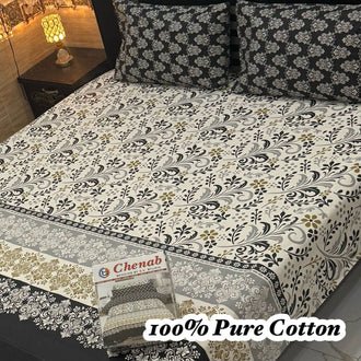 100% Pure Cotton Bedsheet Set #4/5